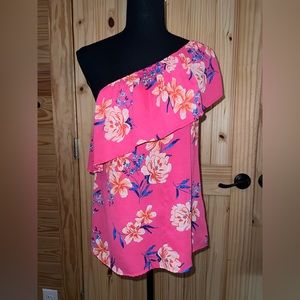 Lily White Off Shoulder, One Shoulder top